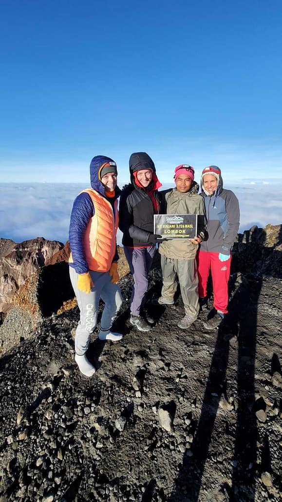 rinjani trekking