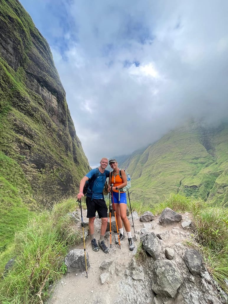 gunung rinjani jalur torean