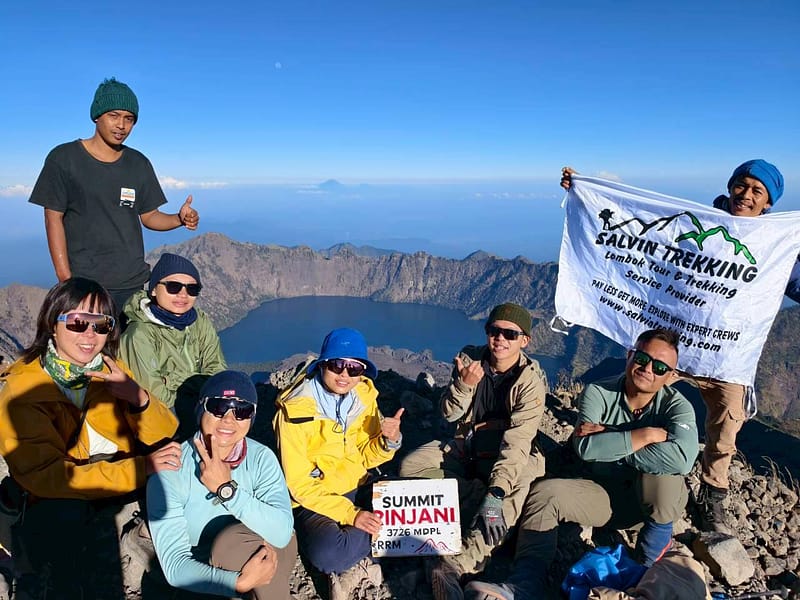 rinjani summit