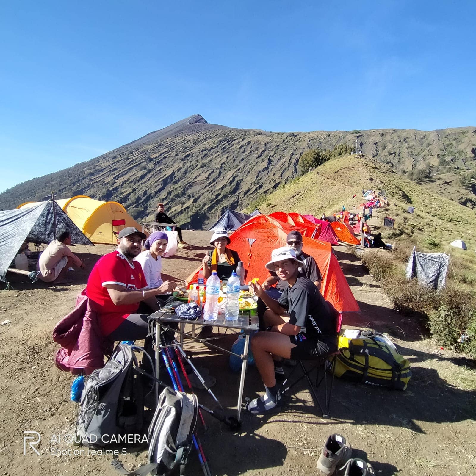 rinjani volcano